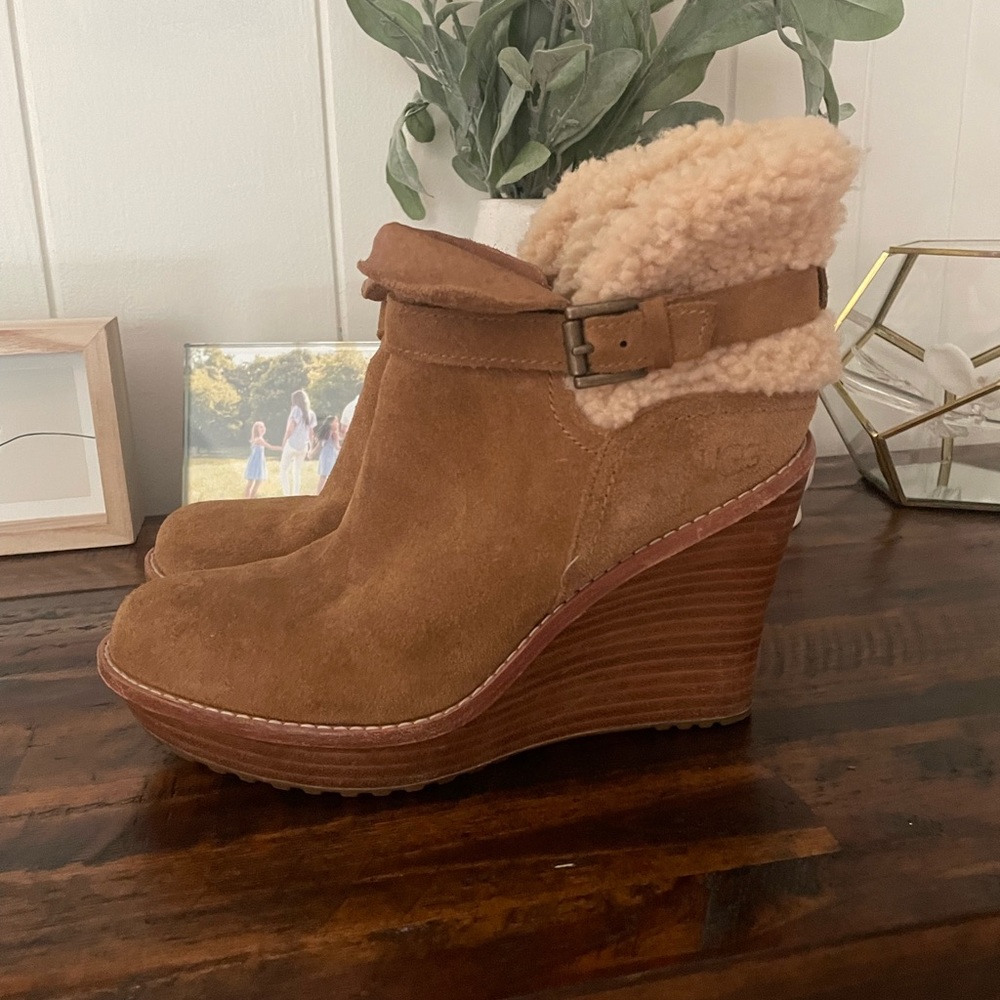 Ugh Winter Wedge Bootie